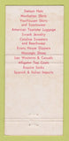 Matchbook Cover - Mr John's Men's Clothes 1963 Brownsville TX  30 Strike