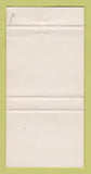 Matchbook Cover - Mercerie Du Chic Men's Clothes Matane QC YELLOW WEAR 30 Strike