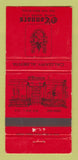 Matchbook Cover - O'Connors Men's Clothes Calgary AB WEAR 30 Strike