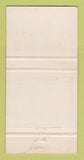 Matchbook Cover - Chelsea Boutique Clothes Winnipeg MB 30 Strike