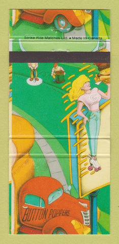 Matchbook Cover - Mr Greenjeans Toronto ON Winnipeg MB 30 Strike