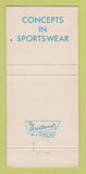 Matchbook Cover - Elaine Post Women's Clothes New York City 30 Strike