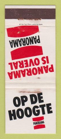Matchbook Cover - Panorama Op De Hoogte Clothes Amsterdam WORN