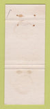 Matchbook Cover - Panorama Op De Hoogte Clothes Amsterdam WORN