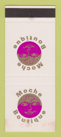 Matchbook Cover - Moche Boutique Clothes Cannes France WEAR
