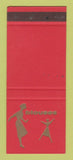 Matchbook Cover - Blouses Clothes Lyon France  RED