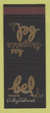 Matchbook Cover - Bel Tricots Clothes Llingerie France WEAR