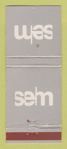 Matchbook Cover - Sehn Men's Clothes Paris France WEAR