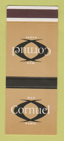 Matchbook Cover - Bas Cornuel Paris France SAMPLE