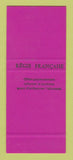 Matchbook Cover - Textilbearn Clothes France SAMPLE