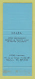 Matchbook Cover - Aubry Lons Le Saunier France Nouveautes