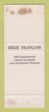 Matchbook Cover - Busson of Condon Chemiserie Bayonne France SAMPLE