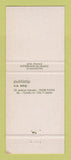 Matchbook Cover - Armand Thiery Clothes? France Paris