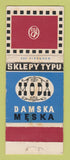Matchbook Cover - Sklepy Typu Moda Damska Clothes Poland? WORN