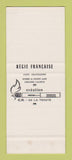 Matchbook Cover - Roi Du Bleau Clothes Nice Cannes St Raphael France SAMPLE