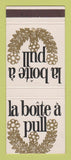 Matchbook Cover - La Boite a Pull Paris France SAMPLE