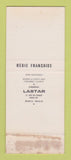 Matchbook Cover - Elodie Boutique Thiers France SAMPLE WEAR