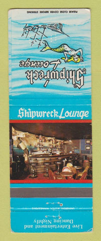 Matchbook Cover - Shipwreck Lounge Mitchell SD Holiday Inn girlie WEAR
