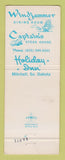 Matchbook Cover - Shipwreck Lounge Mitchell SD Holiday Inn girlie WEAR