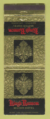 Matchbook Cover - King's Ransom Motor Hotel Sedona AZ