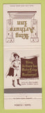 Matchbook Cover - King Arthurs Inn Motor Lodge Tampa FL