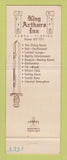 Matchbook Cover - King Arthurs Inn Motor Lodge Tampa FL