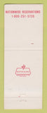 Matchbook Cover - Piedmont Airlines Boston MA