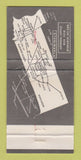 Matchbook Cover - Midwest Motor Express Trucking Bismarck ND 30 Strike
