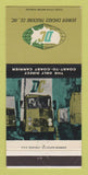 Matchbook Cover - Denver Chicago Trucking DC 30 Strike