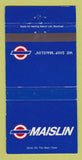 Matchbook Cover - Maislin Trucking Canada WEAR 30 Strike