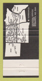 Matchbook Cover - Midwest Motor Express Trucking Bismarck ND 30 Strike