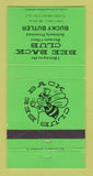 Matchbook Cover - Fowlkes Chevrolet Pompano Beach FL Bucky Butler 30 Strike