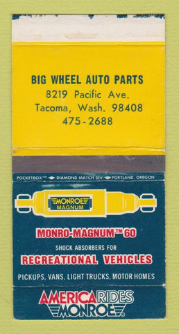 Matchbox - Monroe Shocks Big Wheel Auto Parts Tacoma WA WEAR