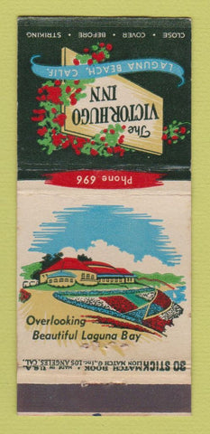 Matchbook Cover - Victor Hugo Inn Laguna Beach CA 30 Stick
