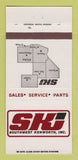 Matchbook Cover - Southwest Kenworth Trucks Phoenix AZ Casper WY 30 Strike