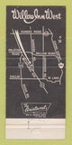 Matchbook Cover - Willow Inn West Northbrook IL 30 Strike