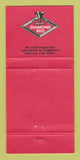 Matchbook Cover - Diamond REO Trucks Lansing MI WEAR 30 Strike
