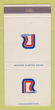 Matchbook Cover - Roadway Trucking 30 Strike