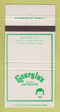 Matchbook Cover - Georgio's Italian Restaurant South Redondo Beach CA 30 Strike
