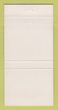 Matchbook Cover - Hill House Restaurant Del Mar CA 30 Strike