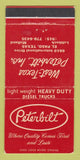 Matchbook Cover - Peterbilt Semi Trucks El Paso TX WEAR 30 Strike
