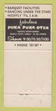 Matchbook Cover - Queen's Surf Waikiki Hawaii girlie WEAR 30 Strike