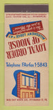 Matchbook Cover - Moose Lodge Pittsburgh PA 21 Strike Feature