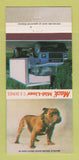Matchbook Cover - Mack Mid Liner Truck 30 Strike