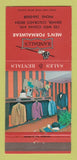 Matchbook Cover Randall's Men's Clothes Formal Denver Colorado Colfax 30 Strike