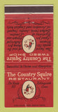 Matchbook Cover - Country Squire Restaurant Clothes Killingworth CT 30 Strike