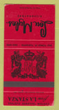 Matchbook Cover - Lou Myles La Stanza Clothes Toronto ON WEAR 30 Strike