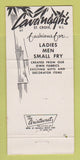 Matchbook Cover - Cavanagh's Butik Stores St Croix Virgin Islands WEAR 30 Strike