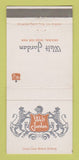 Matchbook Cover - Walt Jordan Men's Clothes Long Beach CA WEAR 30 Strike
