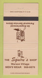 Matchbook Cover - Wquire's Shop Clothes St Louis MO 30 Strike